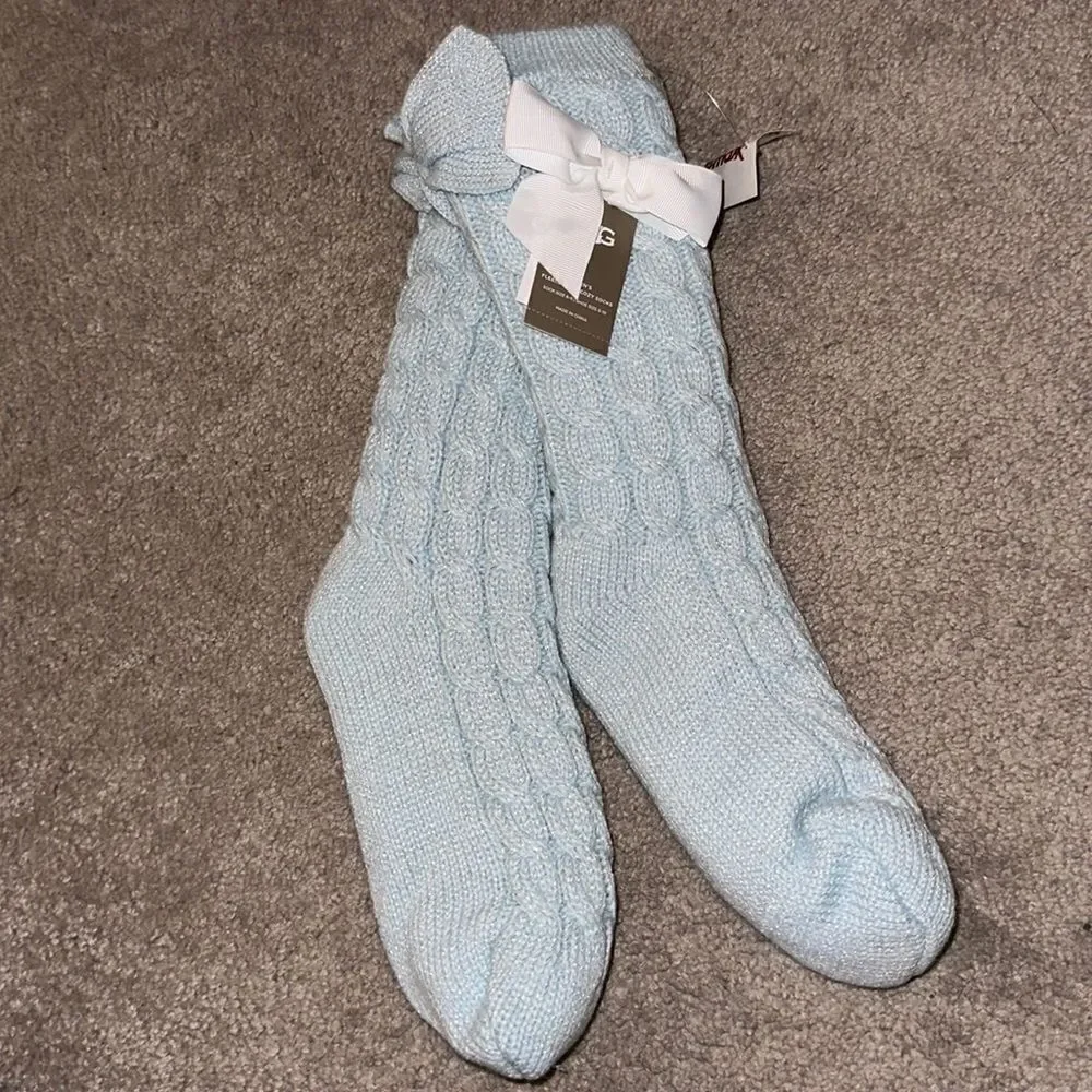 UGG Fleece Womens Laila Bow Socks!